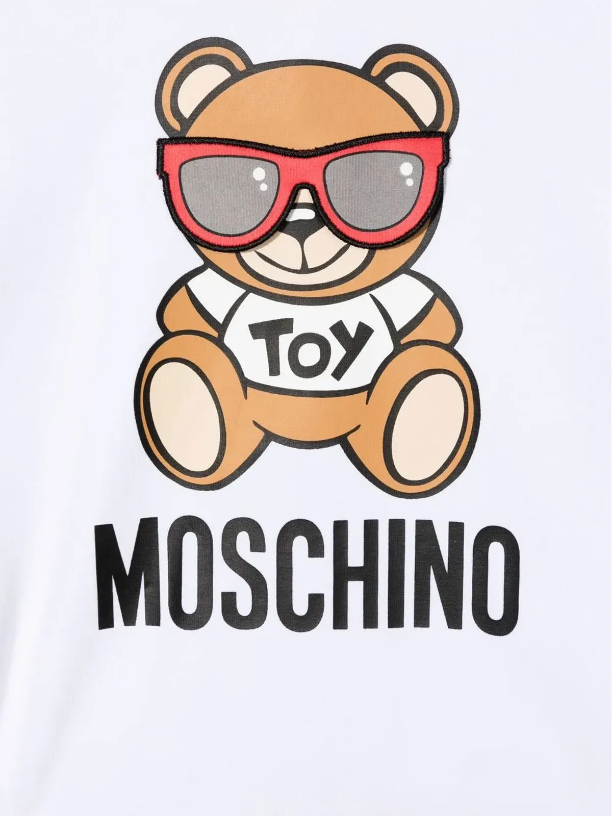 Moschino Kids テディベア柄プリント パーカー - 画像3