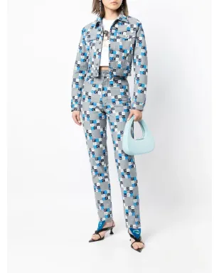 Fiorucci ハイライズ ロゴ スリムフィット ジーンズ - サムネイル2