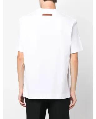 Zegna ロゴプリント クルーネック Tシャツ - サムネイル4