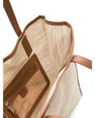 MISCI Jaum Juta tote bag - Brown - サムネイル5