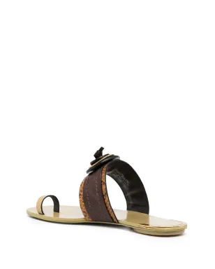 Tory Burch アーティザナルニットスライド - サムネイル3