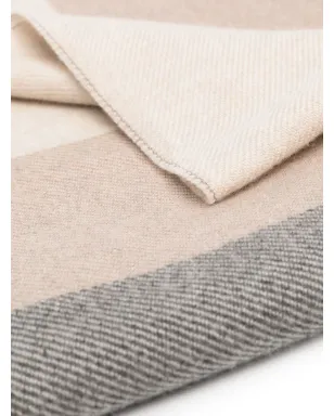 Brunello Cucinelli ストライプウールスカーフ - サムネイル3