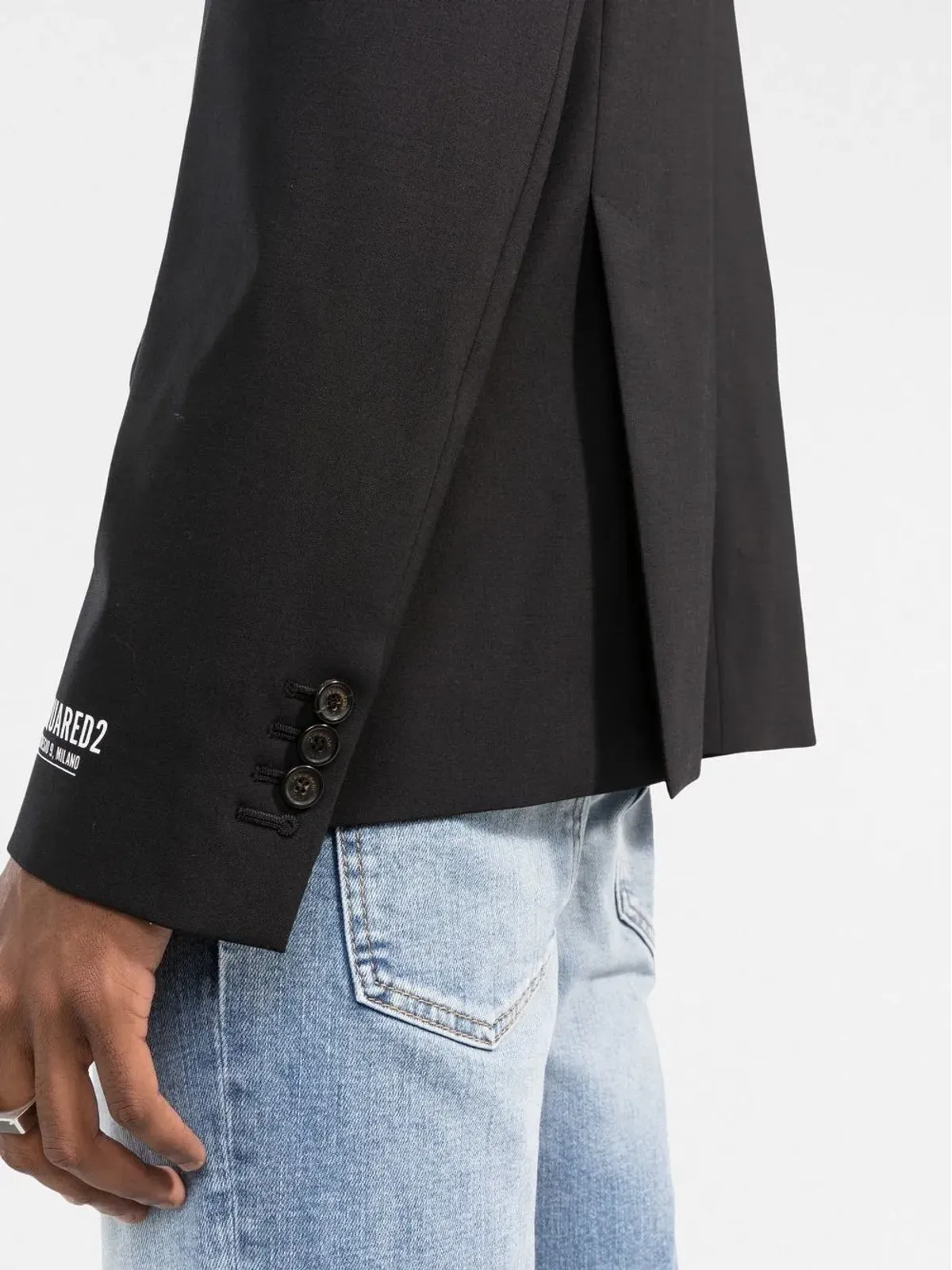 DSQUARED2 ロゴプリント ジップファスナー付きジャケット - 画像5