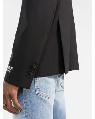 DSQUARED2 ロゴプリント ジップファスナー付きジャケット - サムネイル5