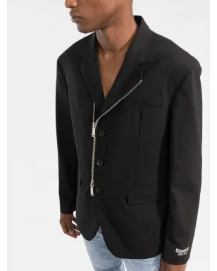 DSQUARED2 ロゴプリント ジップファスナー付きジャケット - サムネイル3