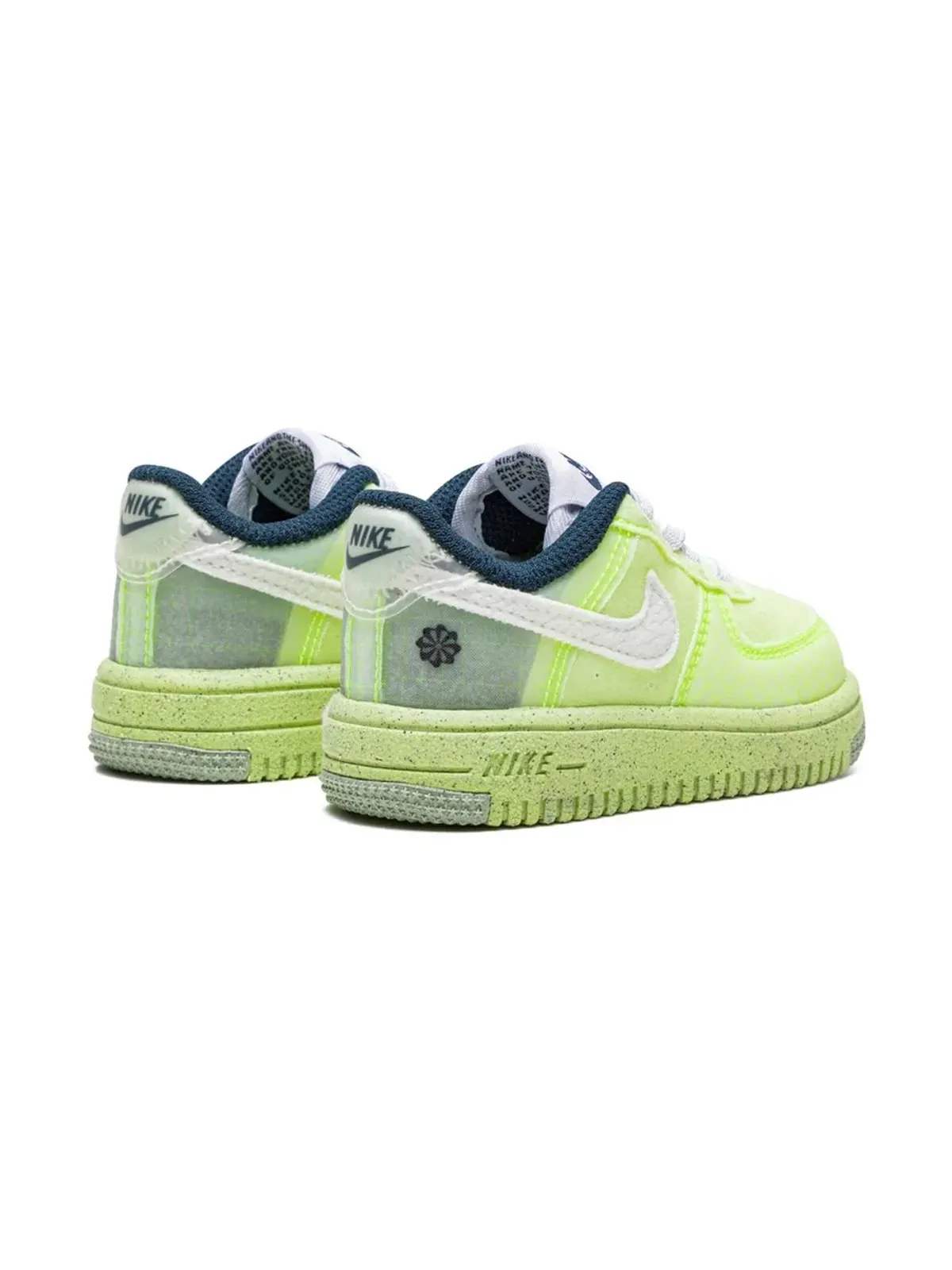 Nike Kids Force 1 Crater sneakers - Green - 画像3