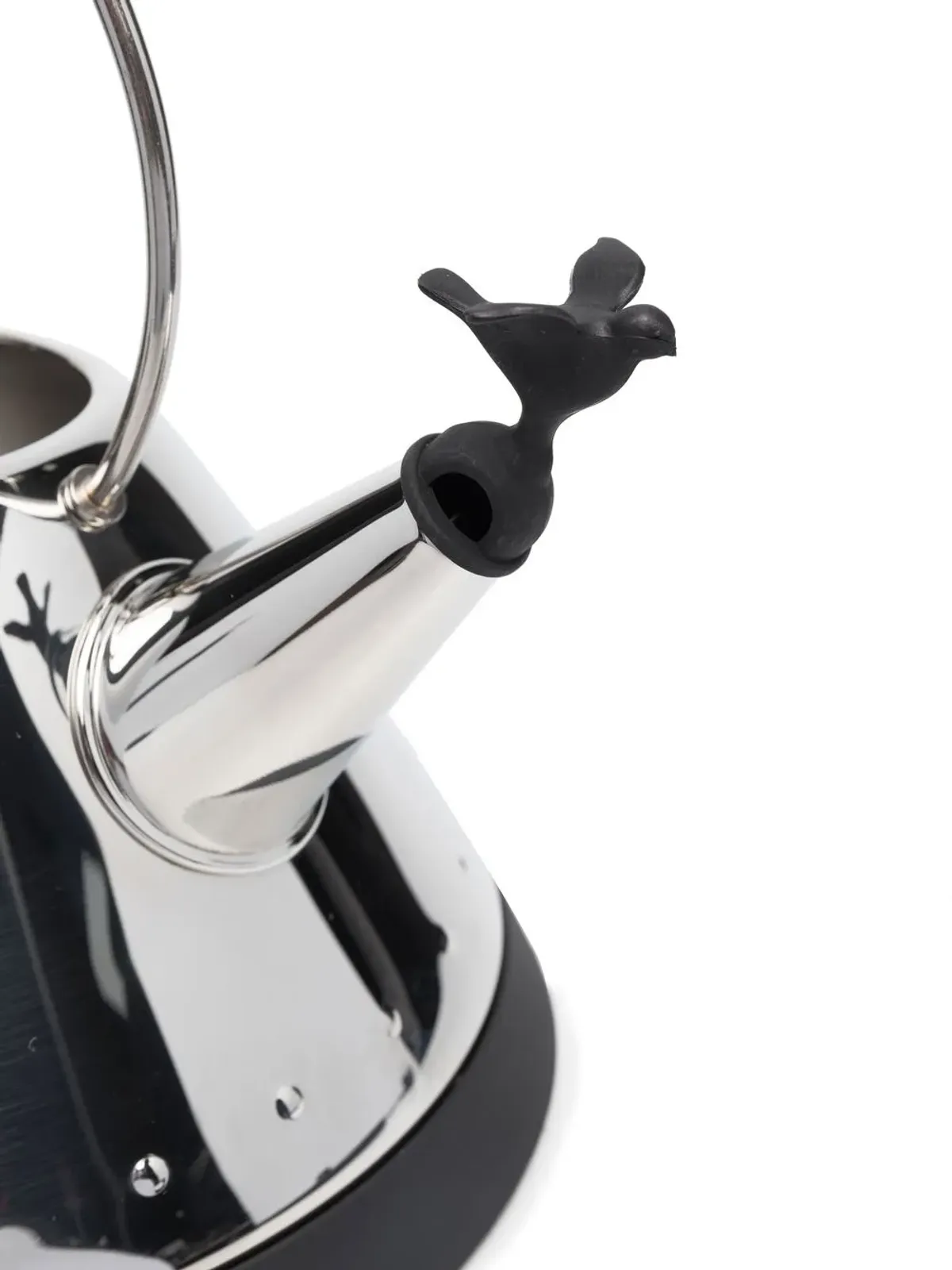 Alessi ロゴトップハンドルケトル - シルバー - 画像3