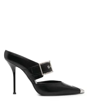 Alexander McQueen レザー ミュール - サムネイル1