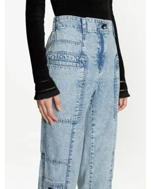 Proenza Schouler White Label ハイライズストレートジーンズ - サムネイル5
