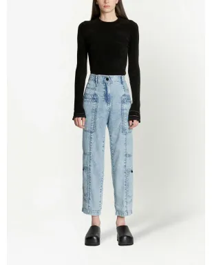 Proenza Schouler White Label ハイライズストレートジーンズ - サムネイル2