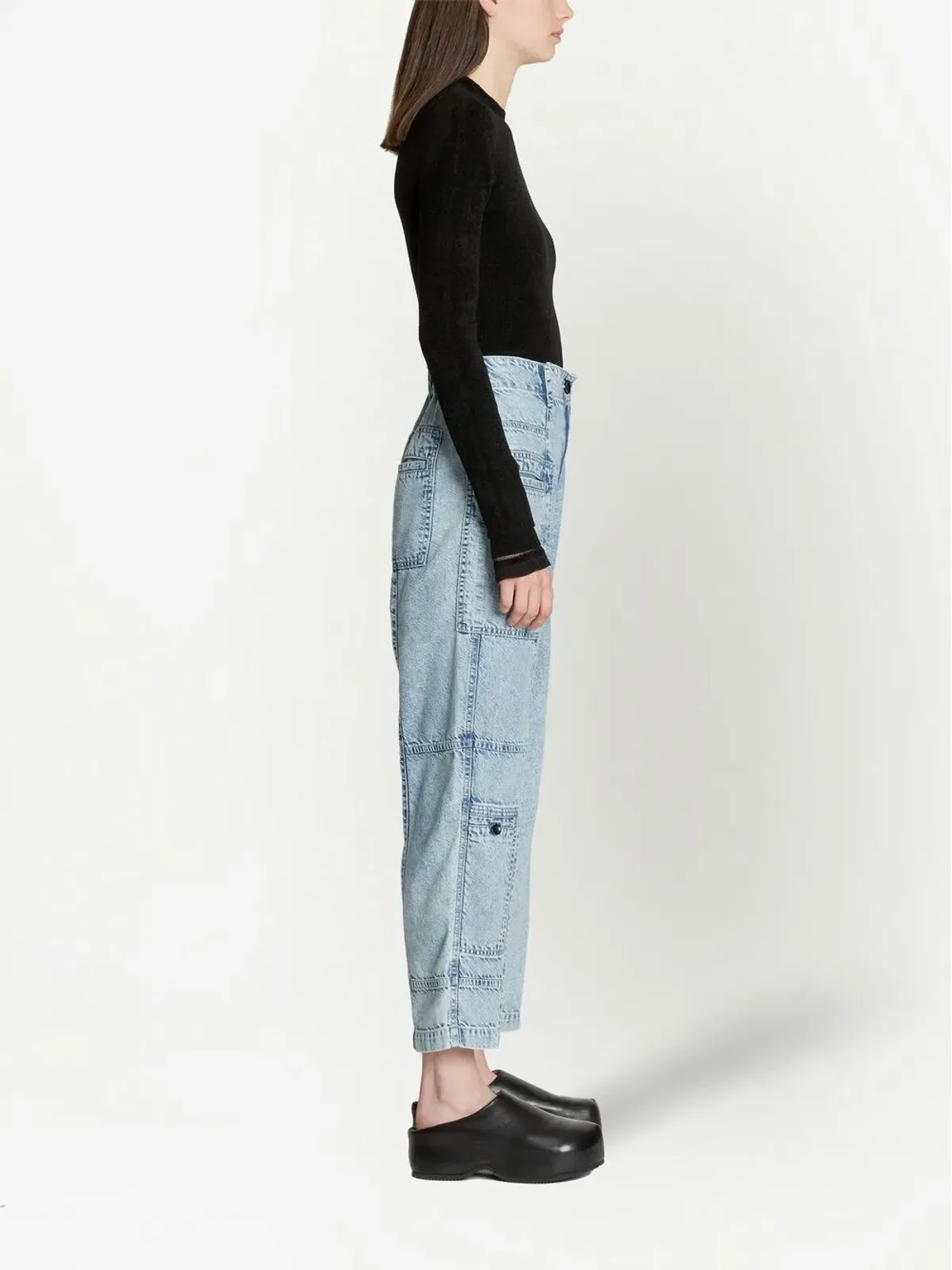 Proenza Schouler White Label ハイライズストレートジーンズ - 画像3
