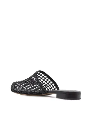 Ferragamo ウーブンデザイン レザー ミュール - サムネイル3