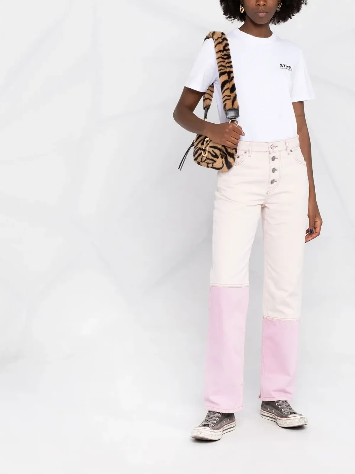 Golden Goose ロゴプリント半袖Tシャツ - 画像2