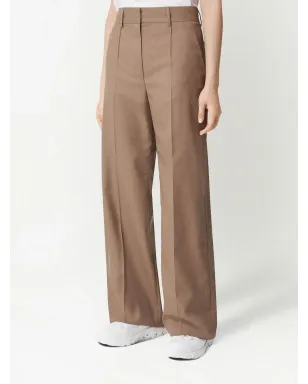 Burberry ウールのワイドレッグパンツ - サムネイル3