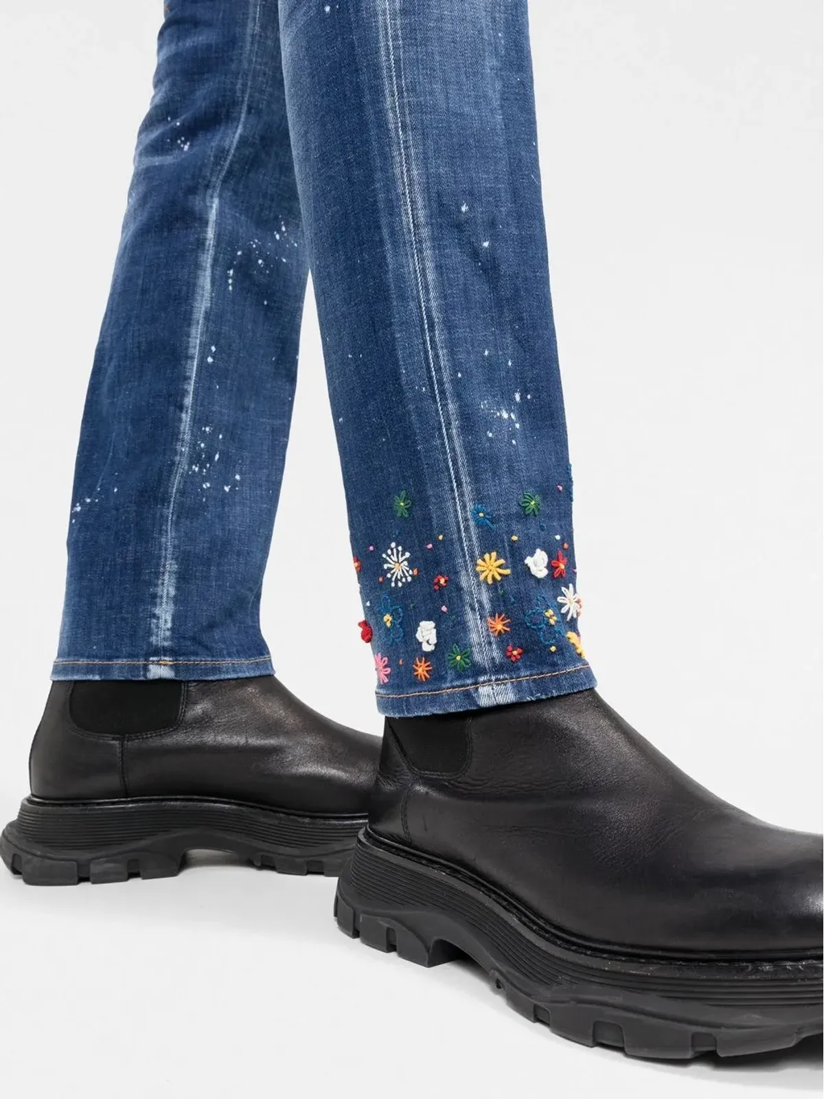DSQUARED2 ディツィー リップド スリムフィット ジーンズ - 画像5