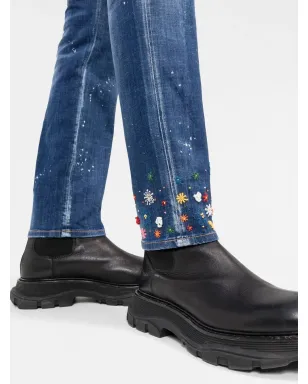 DSQUARED2 ディツィー リップド スリムフィット ジーンズ - サムネイル5