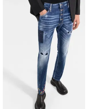 DSQUARED2 ディツィー リップド スリムフィット ジーンズ - サムネイル3
