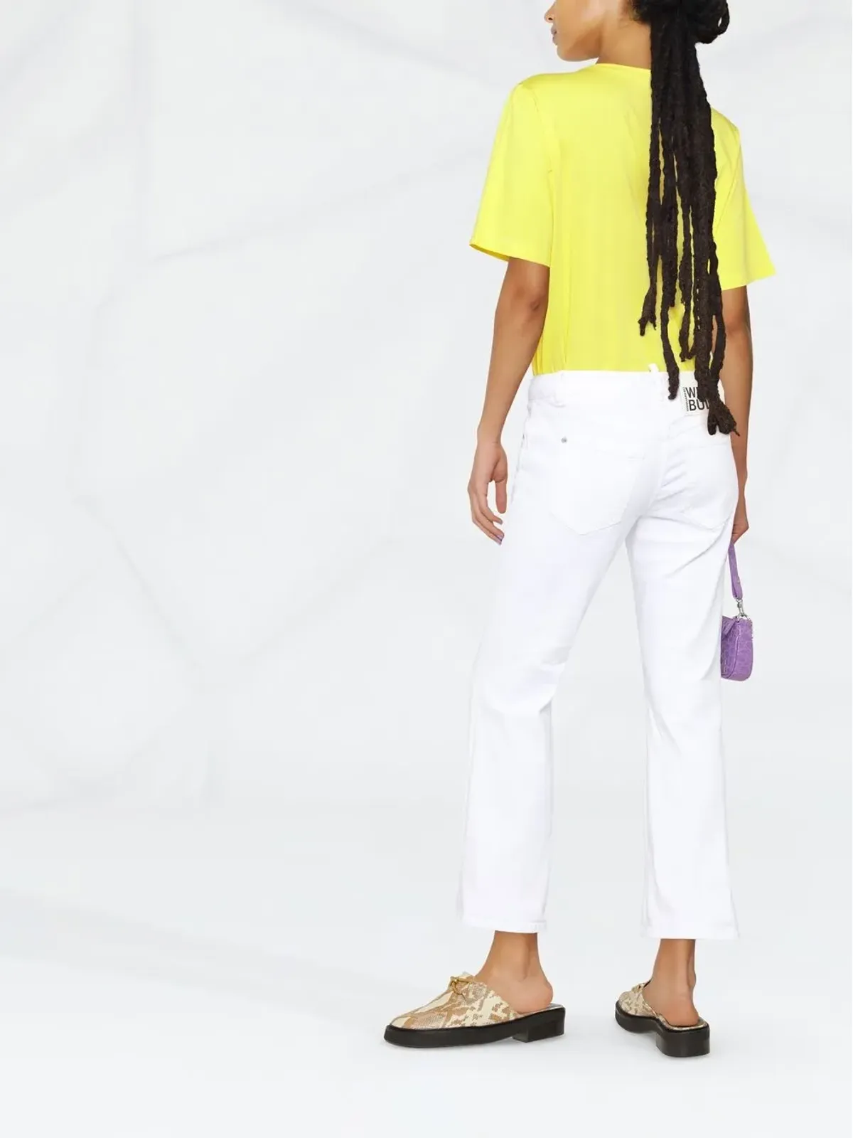 DSQUARED2 White Bull フレアジーンズ - 画像3