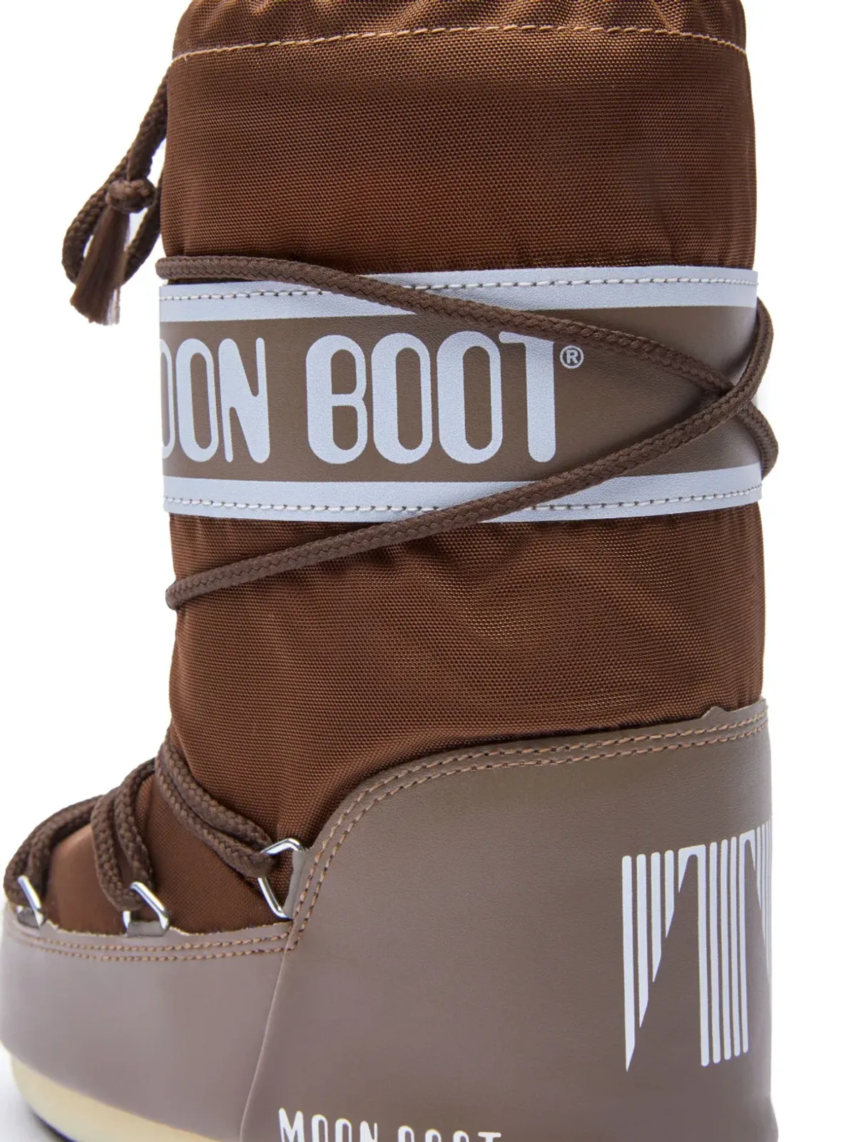 Moon Boot Kids ロゴプリント ラウンドトゥ ブーツ - 画像2