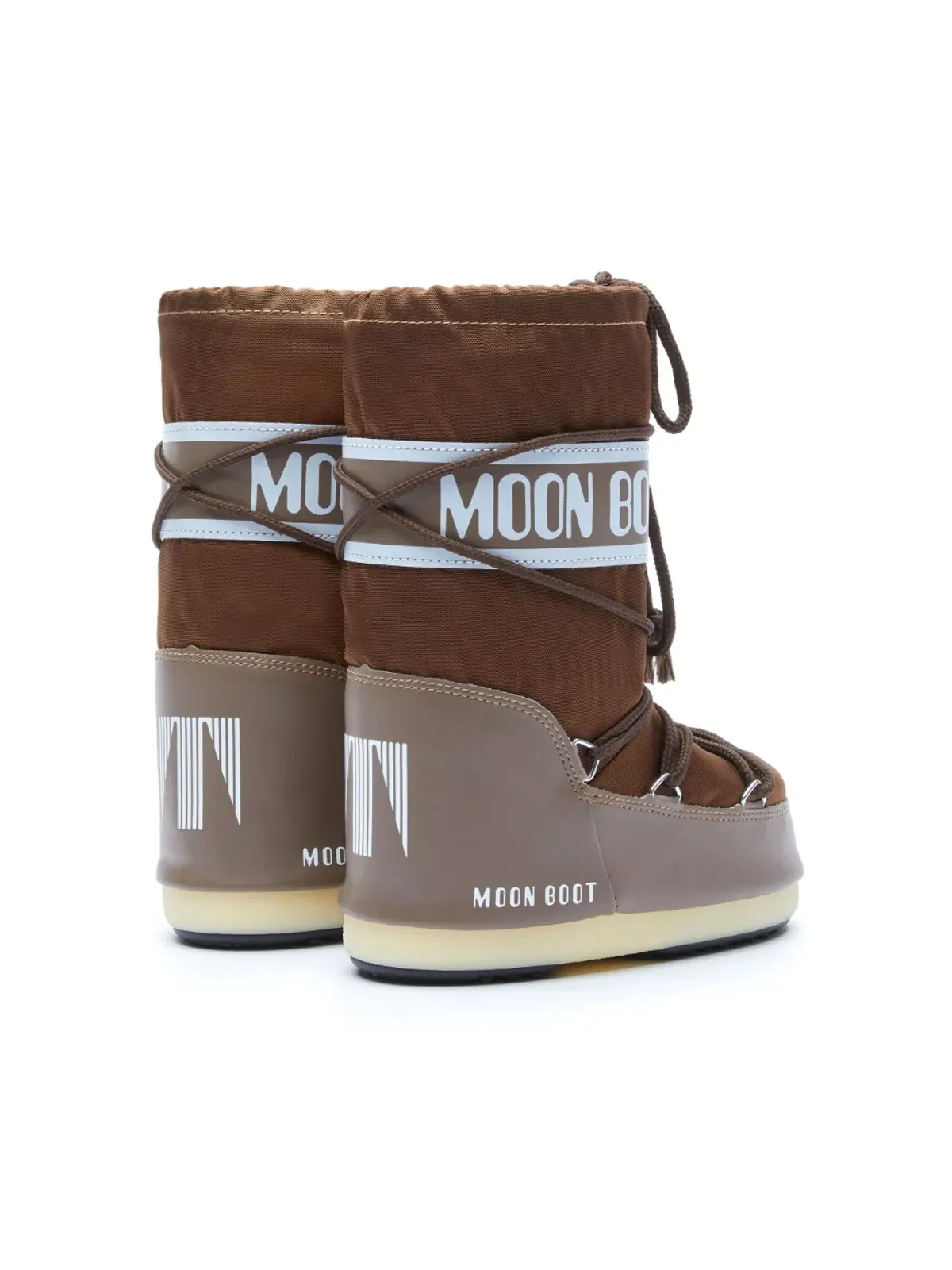 Moon Boot Kids ロゴプリント ラウンドトゥ ブーツ - 画像3