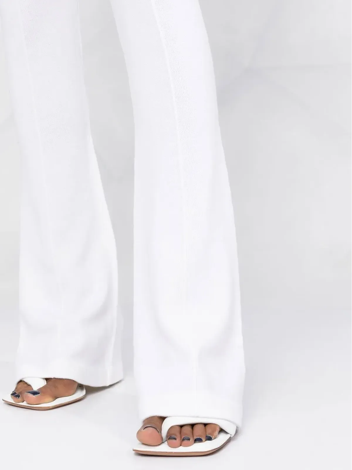 TOM FORD フレアカシミヤニットパンツ - 画像3