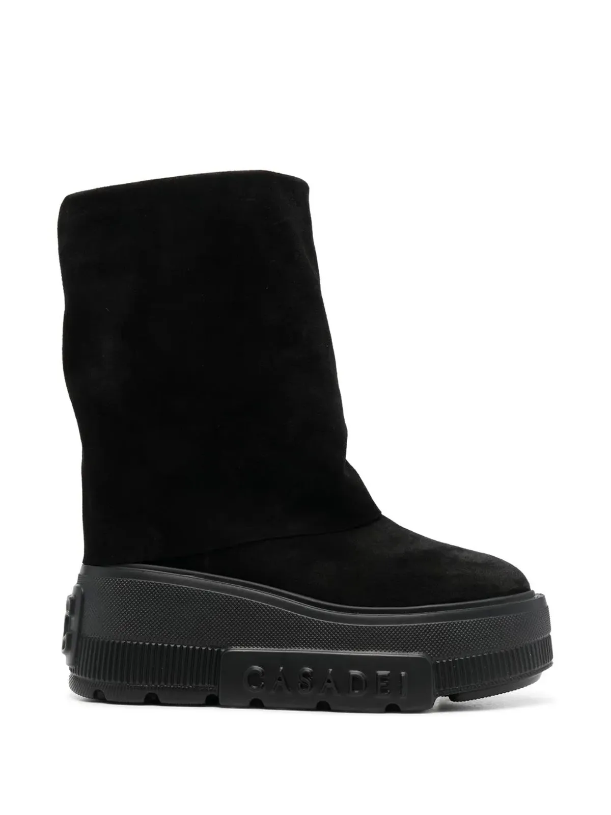 Casadei ネクサス折り畳み式プラットフォームブーツ（ニーハイブーツ） - 画像5