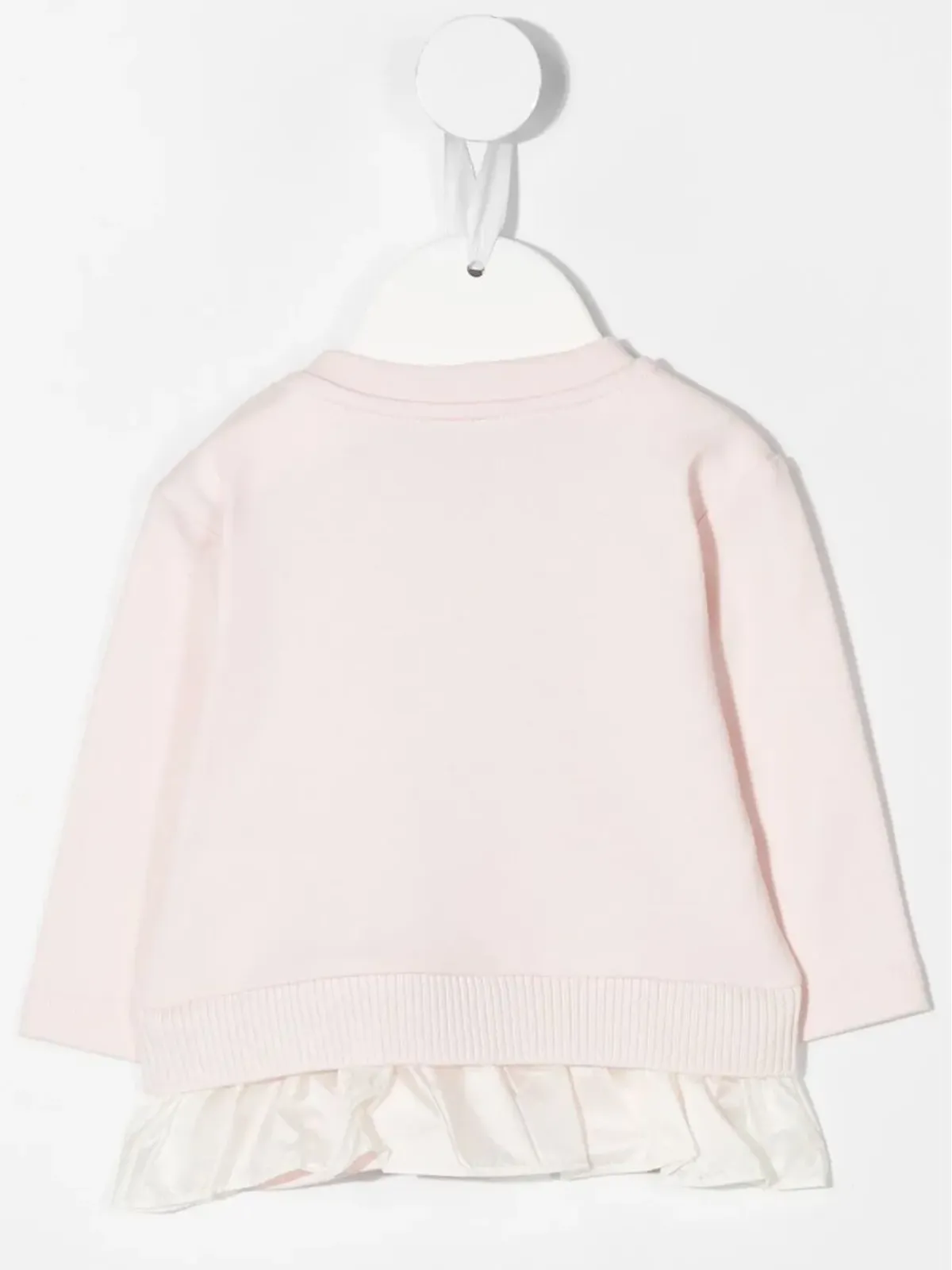 Moncler Enfant ラッフルトリム ロゴパッチ シャツ - 画像2