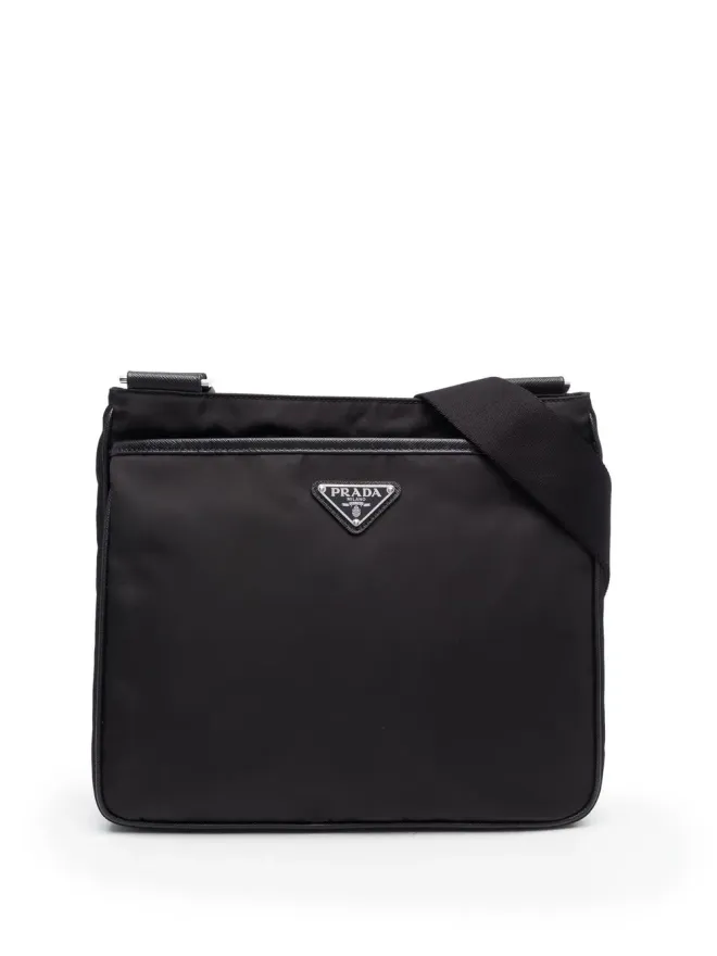 Prada Prada Re-Nylon メッセンジャーバッグ（ブラック）の商品画像