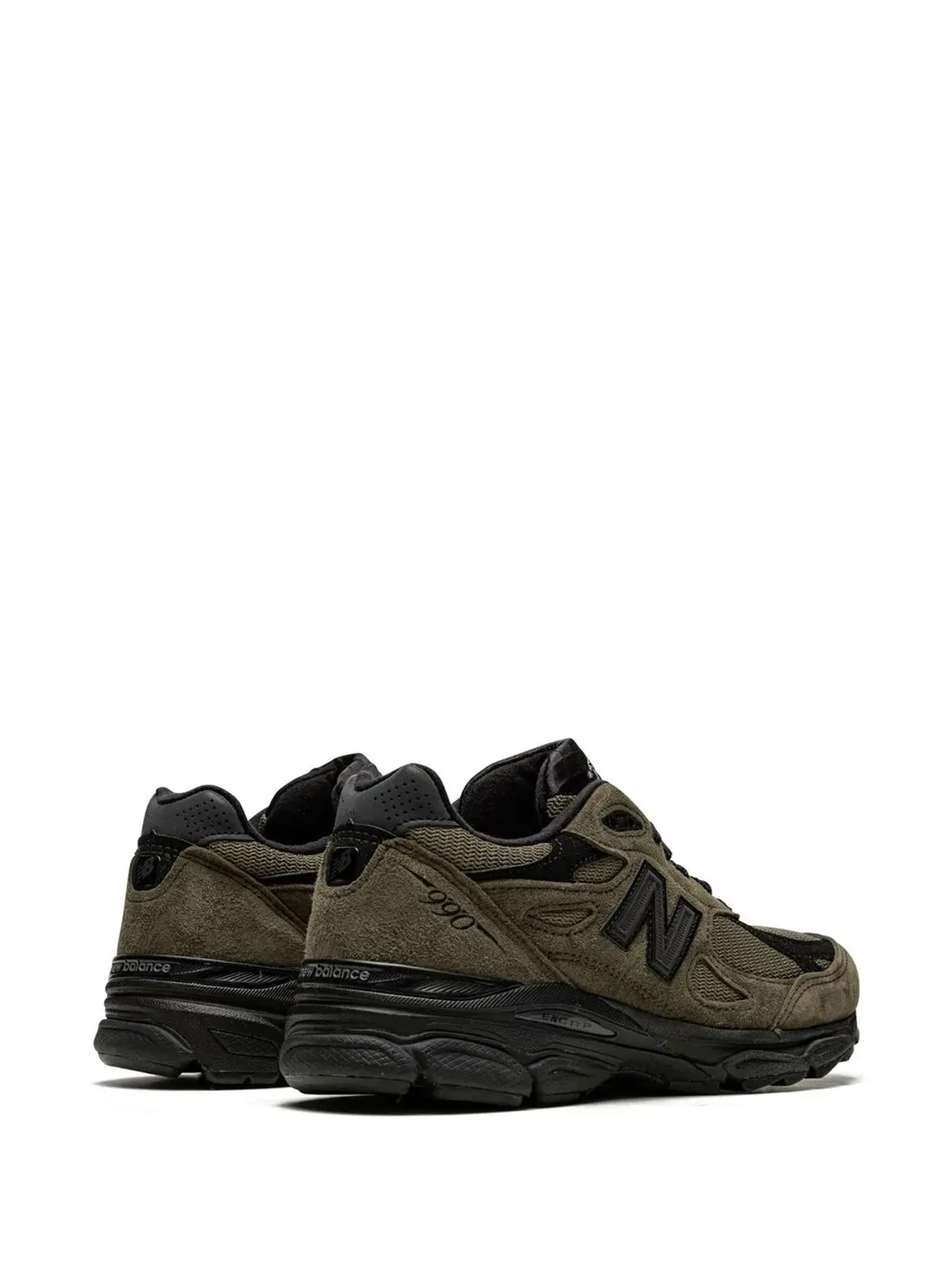 New Balance x JJJJound 990v3 ブラウン スニーカー - 画像3