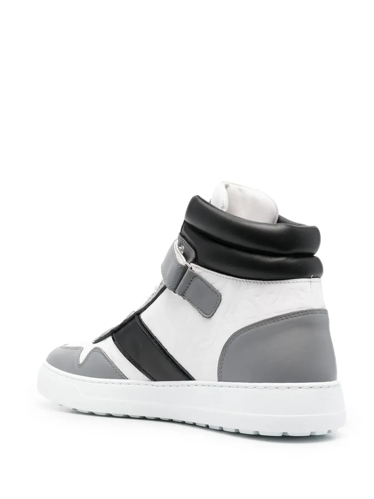 Ferragamo ロゴプリント ハイカットスニーカー - 画像3