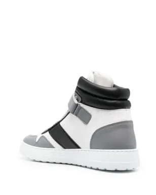 Ferragamo ロゴプリント ハイカットスニーカー - サムネイル3