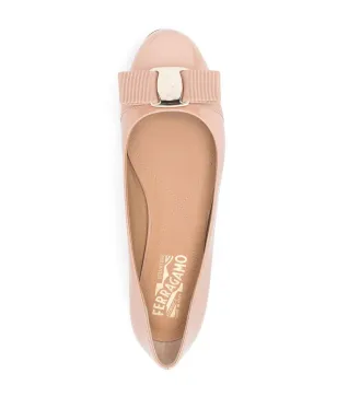 Ferragamo Varina パテントレザー バレエシューズ - サムネイル4