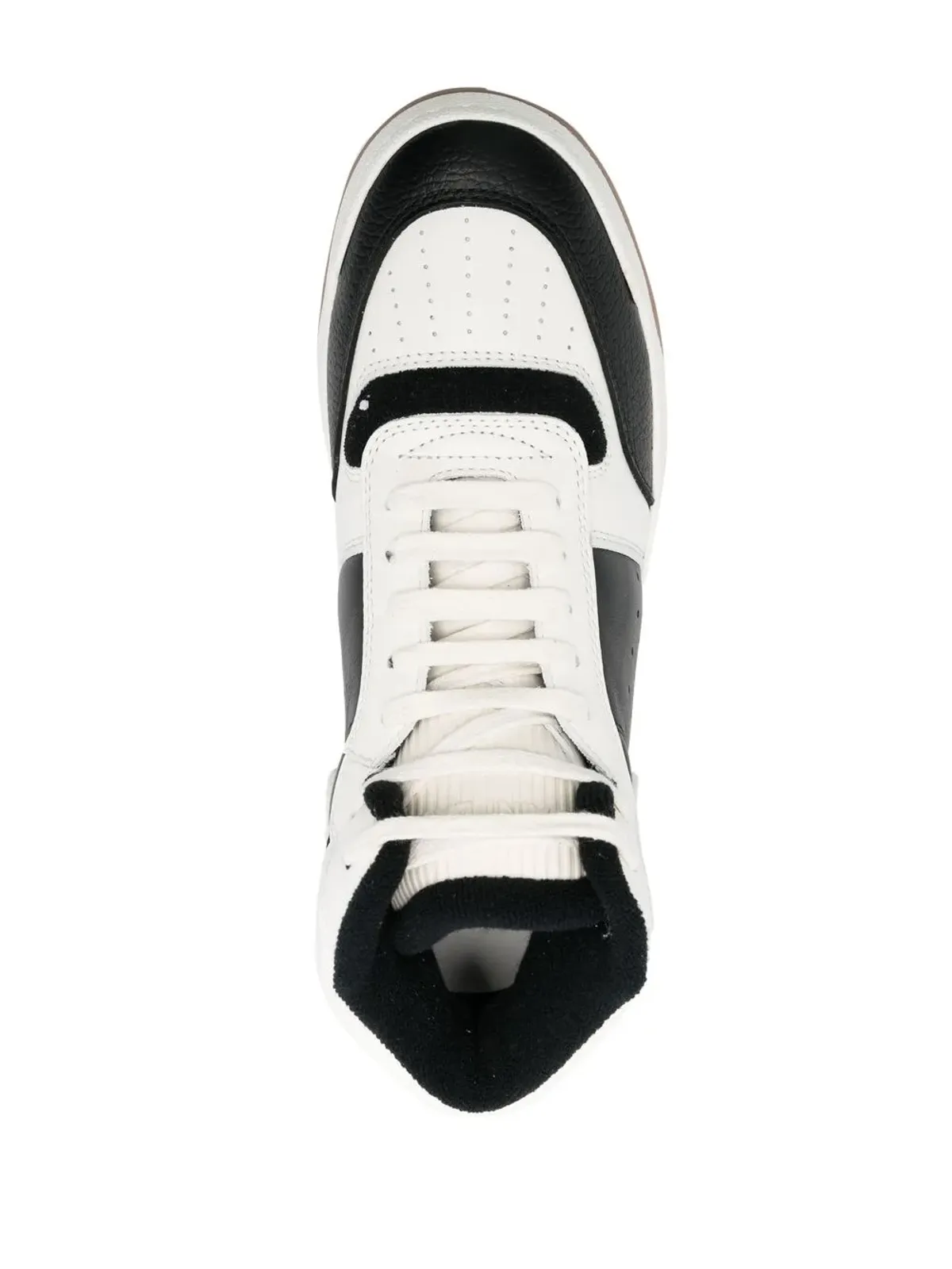 Saint Laurent カラーブロック・ハイカットスニーカー - 画像4