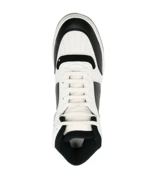 Saint Laurent カラーブロック・ハイカットスニーカー - サムネイル4
