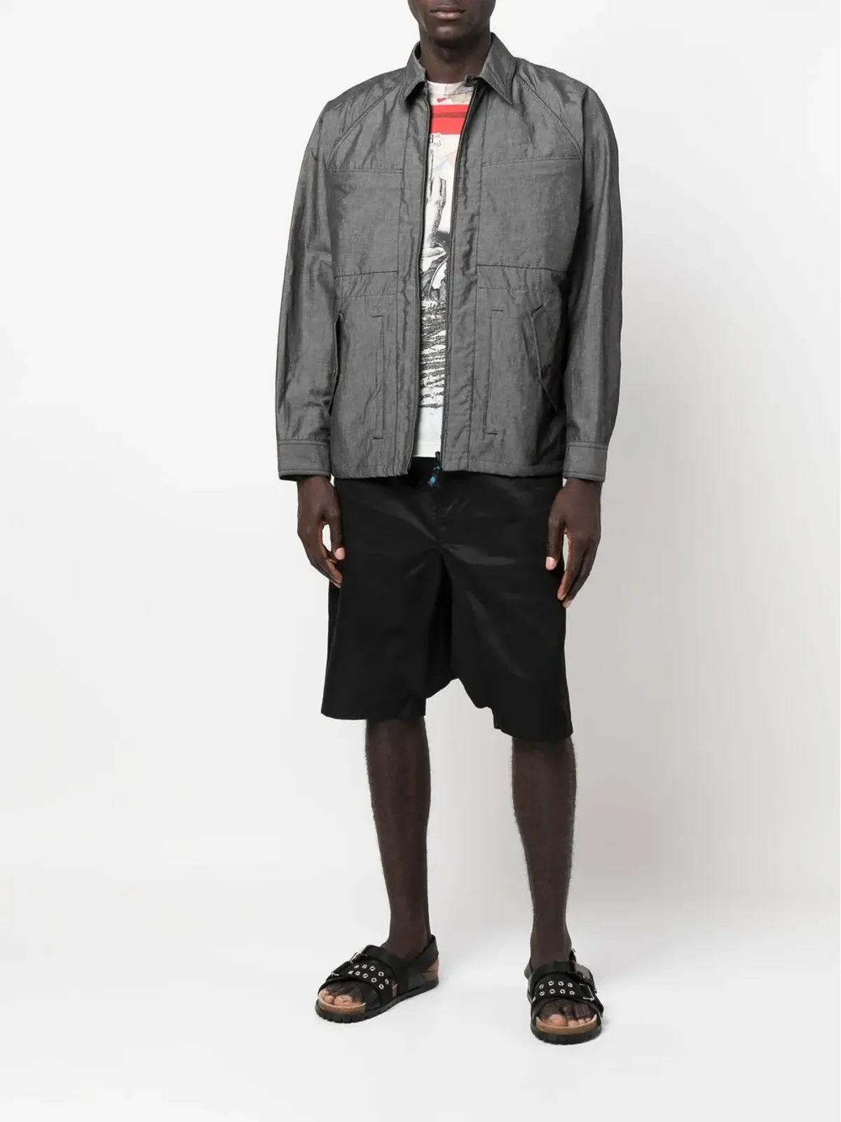 Junya Watanabe MAN ジップアップシャツジャケット - 画像2