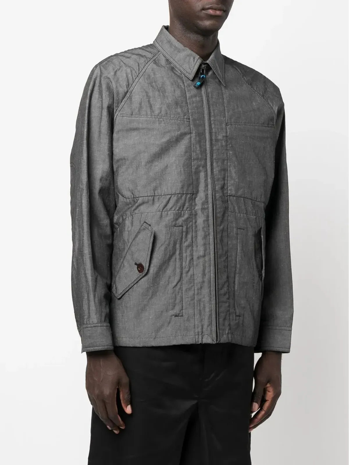 Junya Watanabe MAN ジップアップシャツジャケット - 画像3