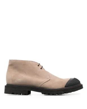 Kiton レースアップスエードデザートブーツ - サムネイル1