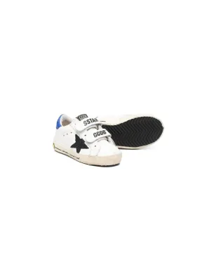 Golden Goose Kids ロゴプリント レザー スニーカー（ホワイト） - サムネイル2
