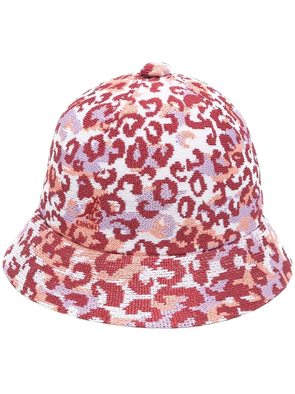 Kangol ヒョウ柄バケットハット - 画像1