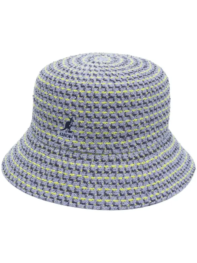 Kangol Kangol ジャカード織りバケットハット - ブルーの商品画像