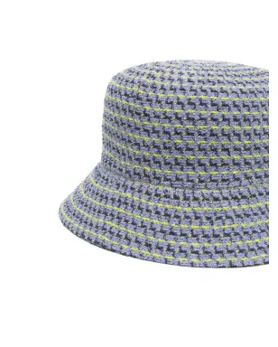 Kangol ジャカード織りバケットハット - ブルー - サムネイル2