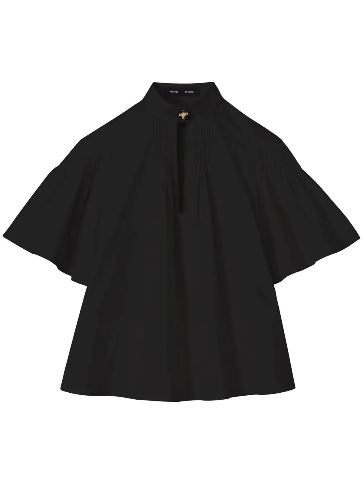 Proenza Schouler ピンタックディテール半袖ブラウス - 画像1