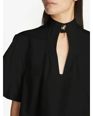 Proenza Schouler ピンタックディテール半袖ブラウス - サムネイル5