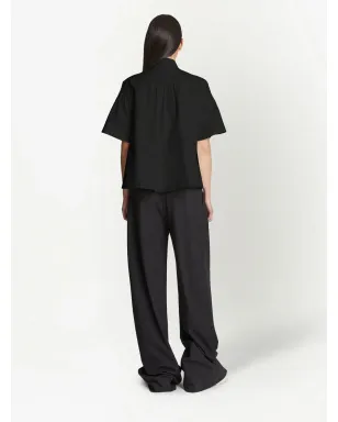 Proenza Schouler ピンタックディテール半袖ブラウス - サムネイル4