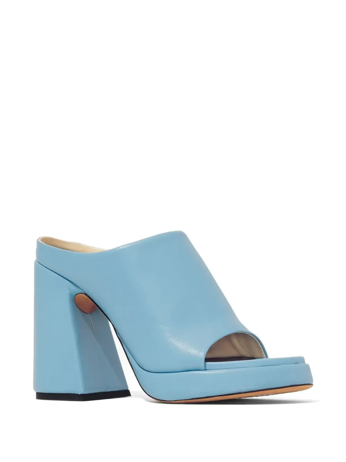 Proenza Schouler Forma 110mm platform sandals - Blue - 画像2