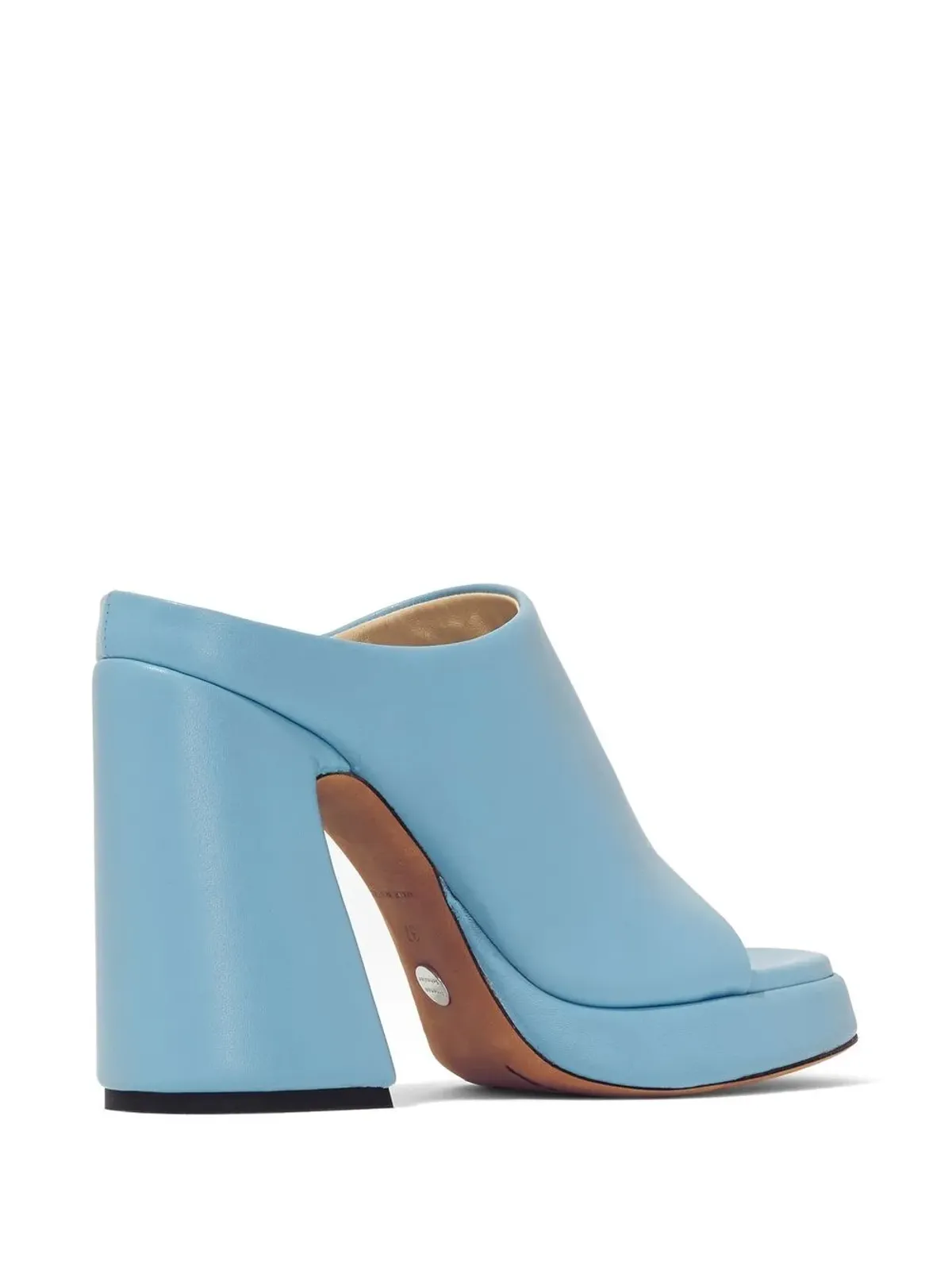 Proenza Schouler Forma 110mm platform sandals - Blue - 画像3