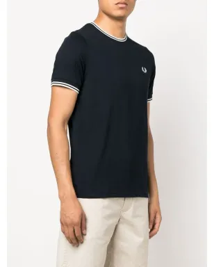 Fred Perry ロゴ刺繍入りTシャツ - サムネイル3