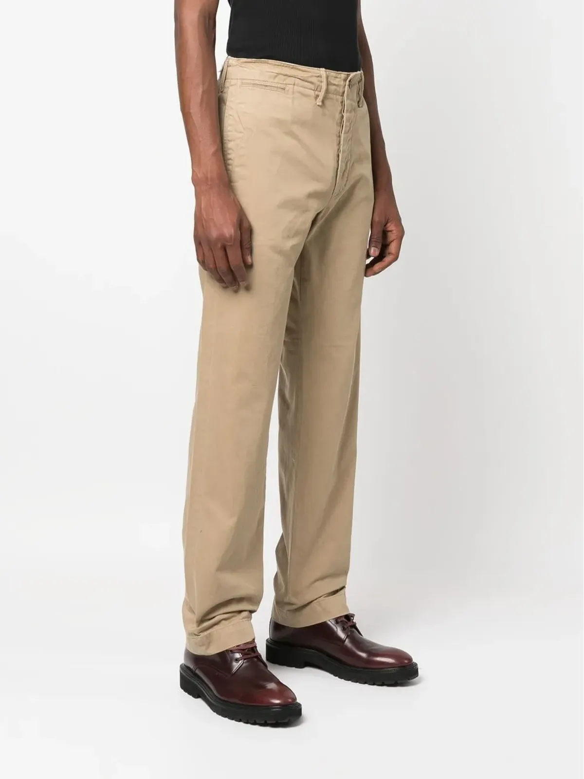 Ralph Lauren RRL ツイルストレートレッグパンツ（ベージュ） - 画像3