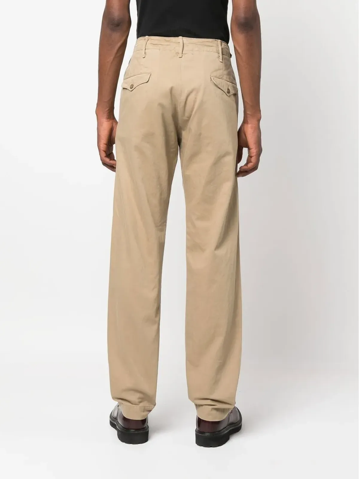Ralph Lauren RRL ツイルストレートレッグパンツ（ベージュ） - 画像4