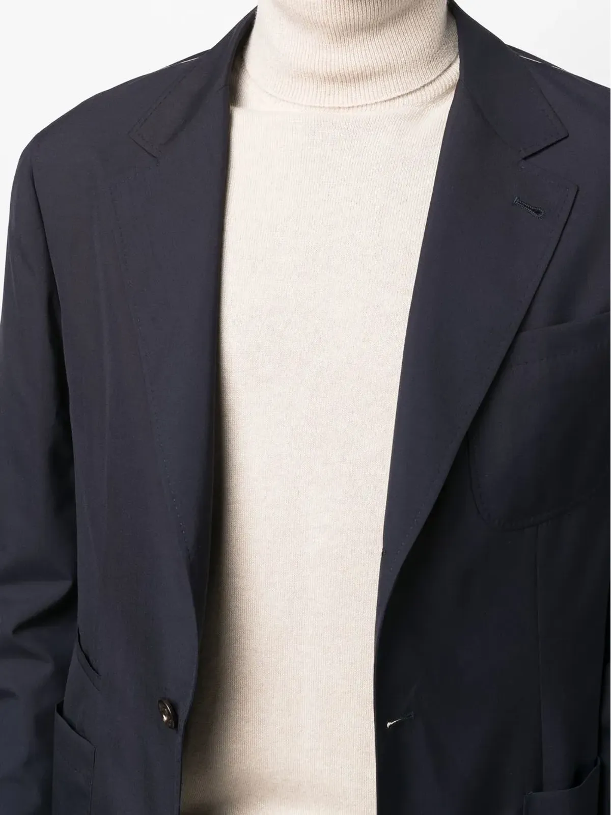 Brunello Cucinelli ファネルネック カシミヤ ジャンパー - 画像5
